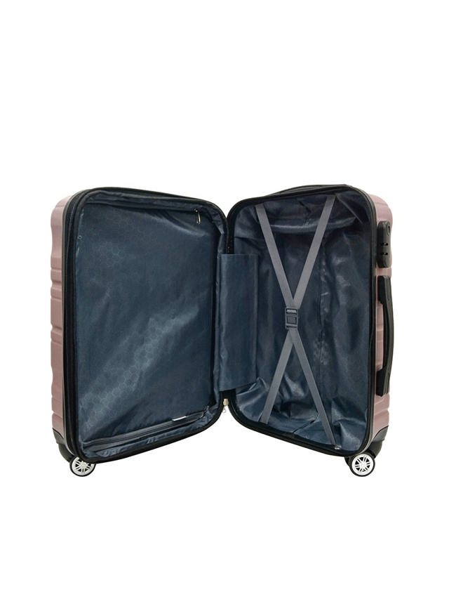 SHC LUGGAGE ABS EXTENDABLE 28IN. ROSE GOLD