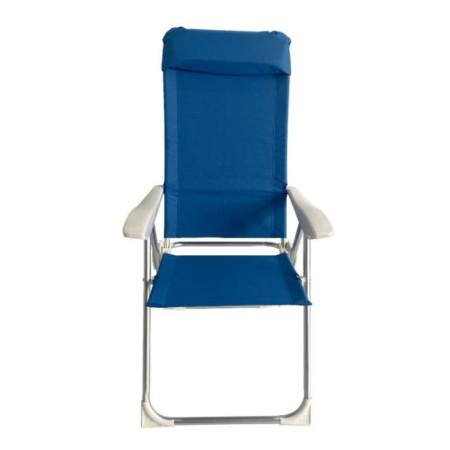 LEDA BEACH CHAIR 5 POSITIONS - BLUE