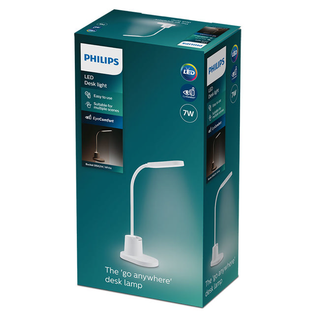 PHILIPS BUCKET PT 7W 40K WHITE WITH USB