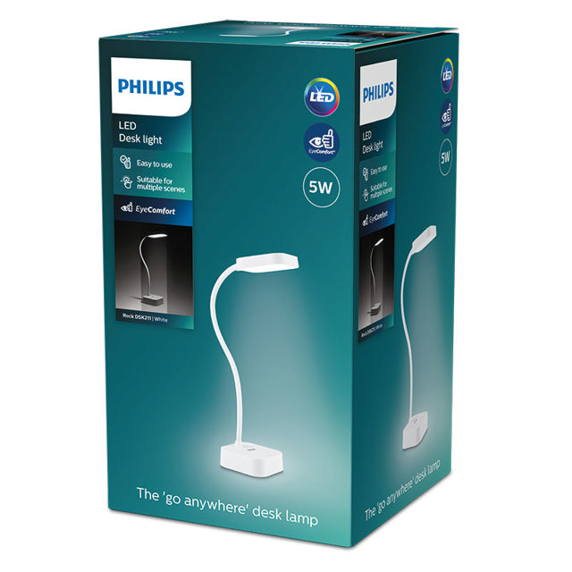 PHILIPS ROCK PT 5W 50K WHITE WITH USB