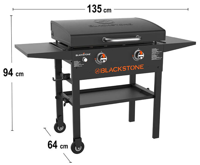 BLACKSTONE GAS BBQ WITH HOOD 28 INCHES