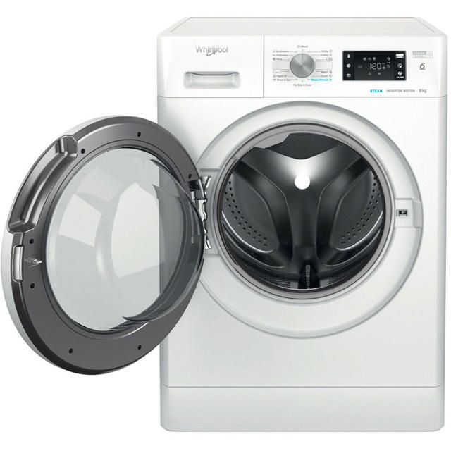 WHIRLPOOL WASHING MACHINE 9KG 1400RPM - WHITE