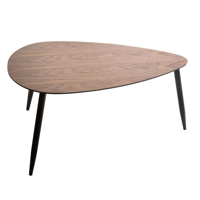 SET2 MILEO WALNUT COFFEE TABLE