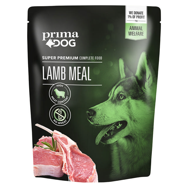 PRIMA DOG ΤΡΟΦΗ ΣΚΥΛΟΥ ΜΕ ΓΕΥΣΗ ΑΡΝΙ 260G POUCH