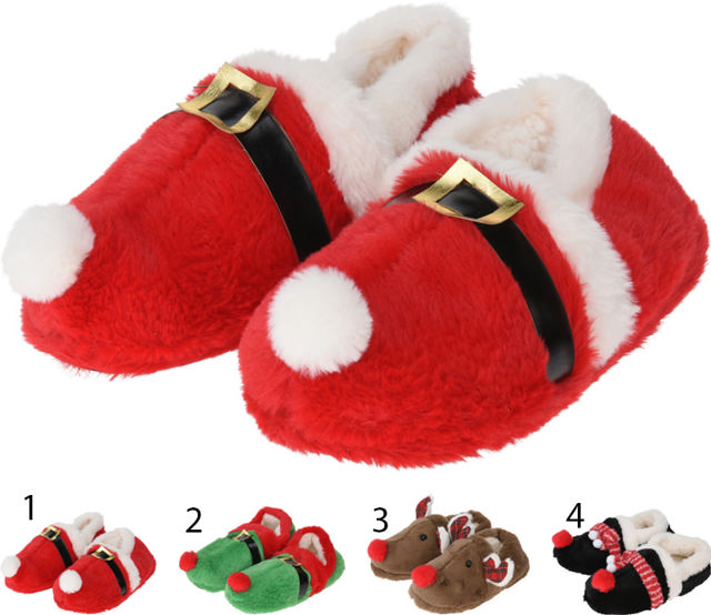 SLIPPER XMAS 4ASS DES