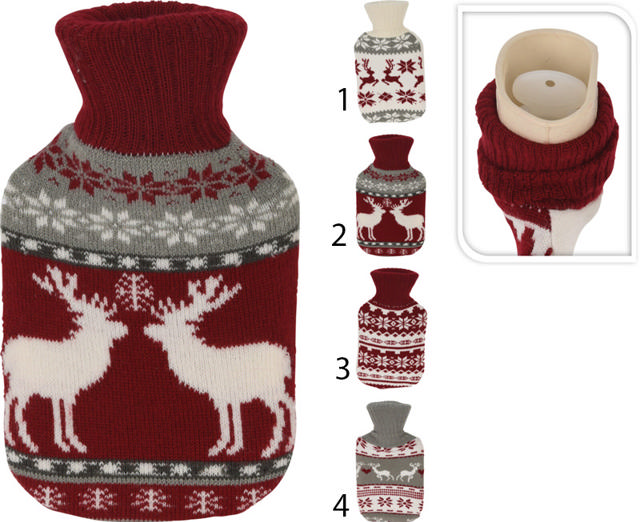 HOT WATER BOTTLE 350ML 21CM