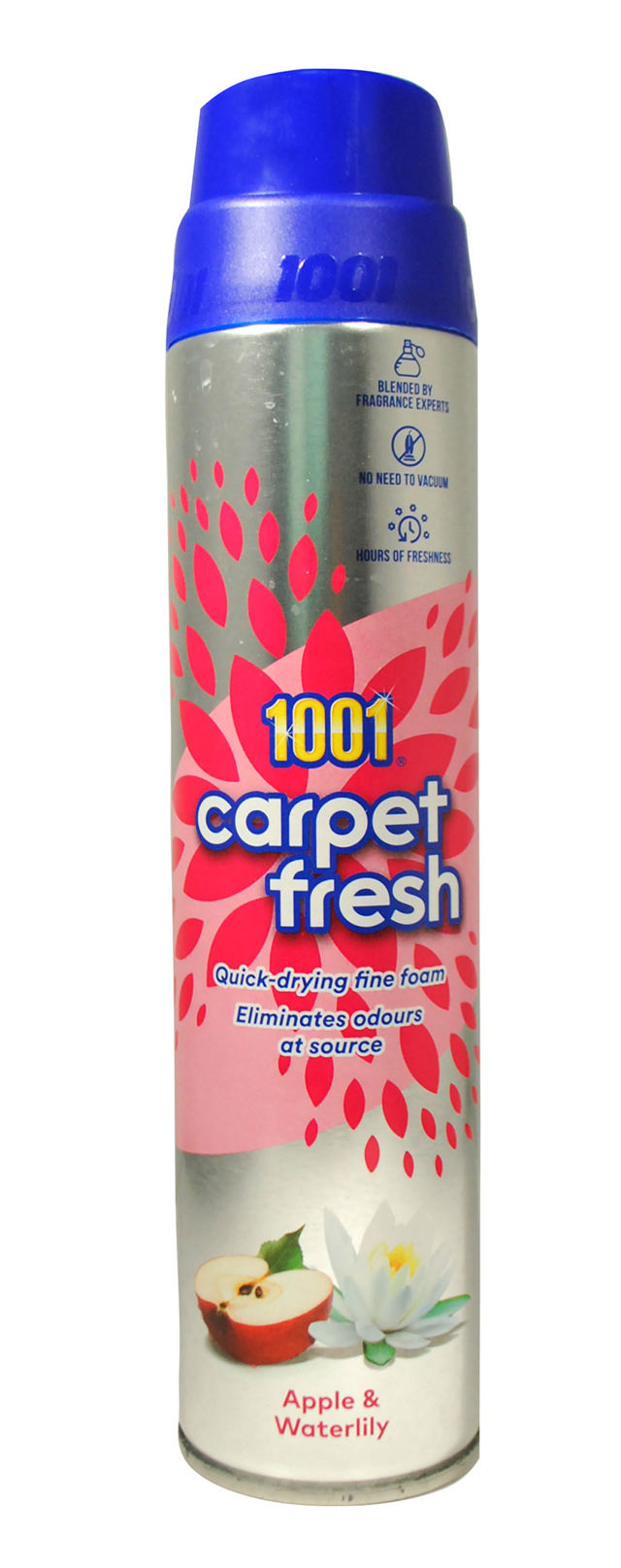 1001 CARPET FRESH ΑΦΡΟΣ ΓΡΗΓΟΡΟΥ ΣΤΕΓΝΩΜΑΤΟΣ ΦΡΕΣΚΟ ΜΗΛΟ & ΝΟΥΦΑΡΟ 300ML