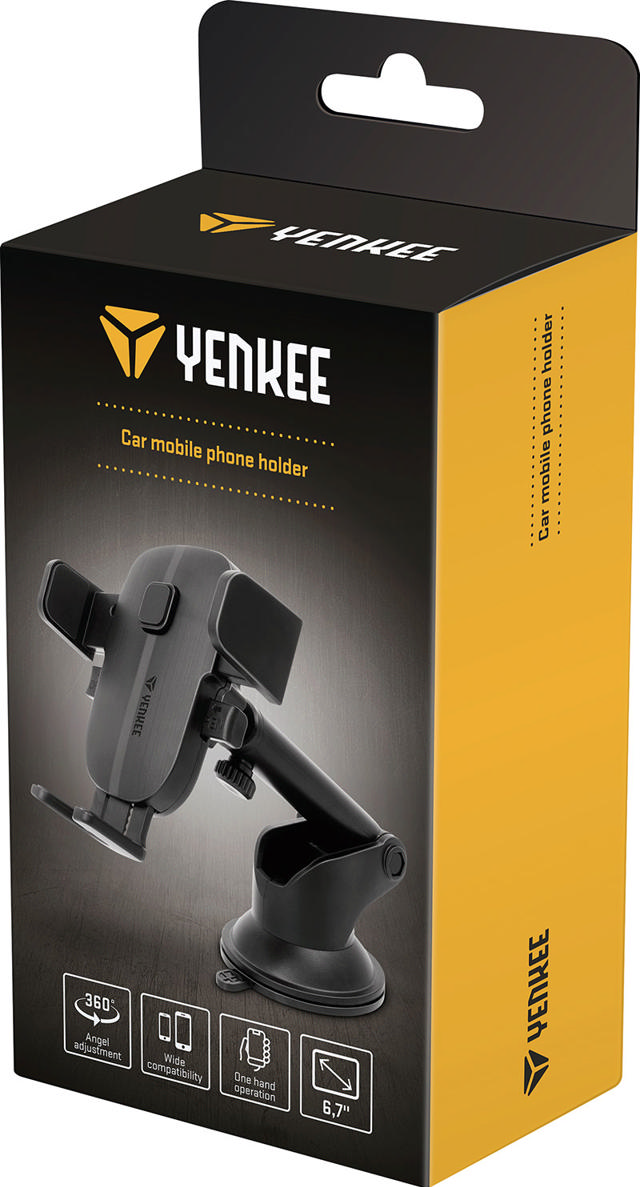 YENKEE TELESCOPIC CAR PHONE HOLDER