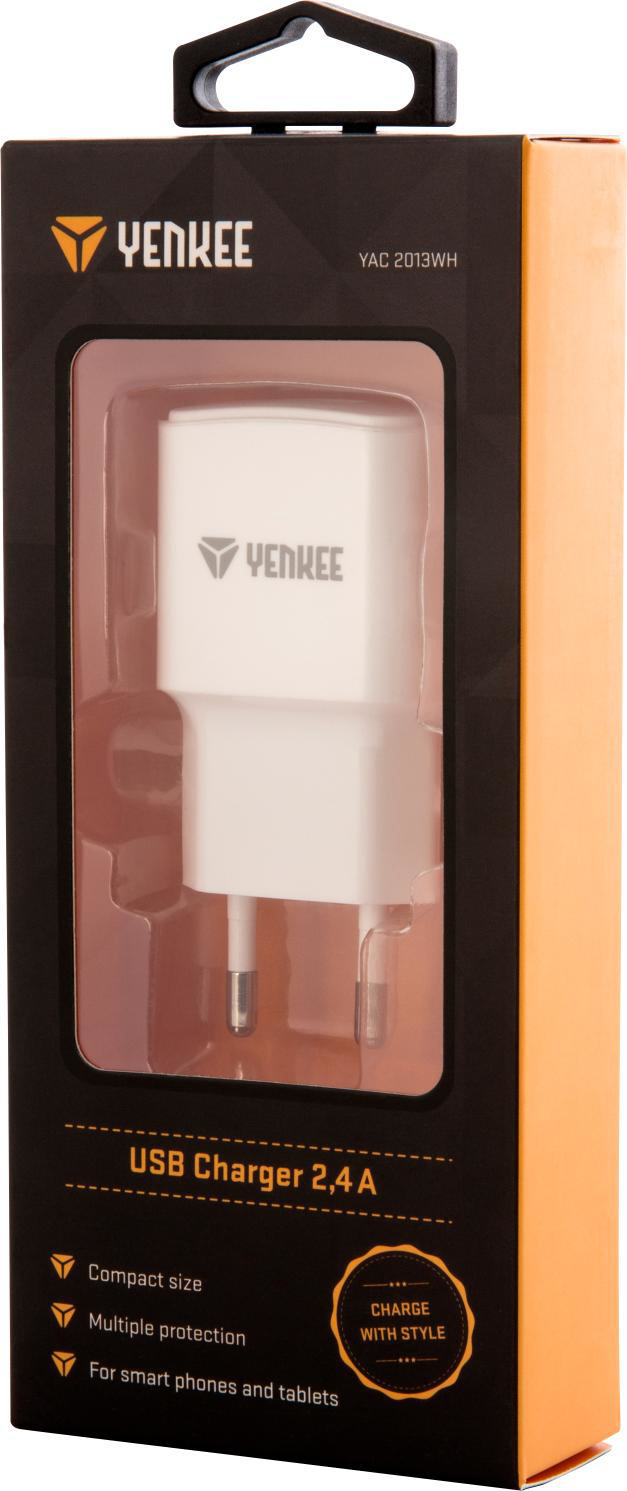 YENKEE USB CHARGER 2.4A