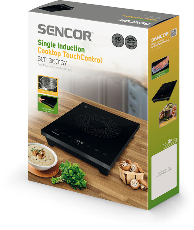 SENCOR INDUCTION COOKTOP 2KW