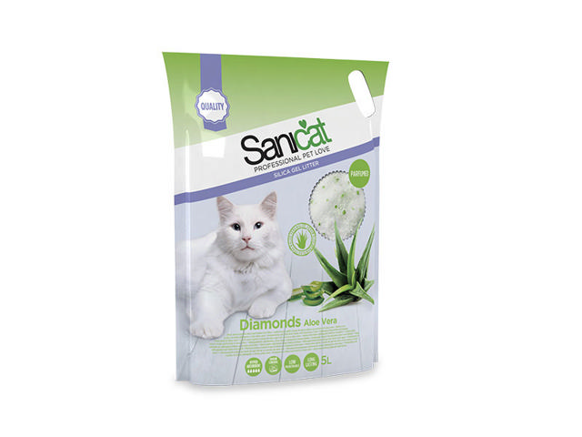 SANICAT ΑΜΜΟΣ ΥΓΙΕΙΝΗΣ ΓΙΑ ΓΑΤΕΣ DIAMONDS ALOE 5L