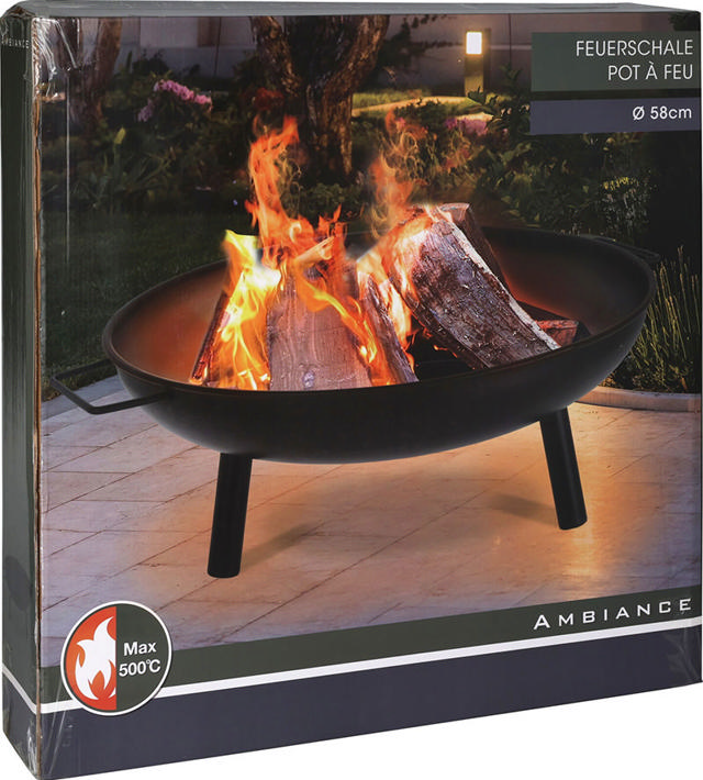 AM63 FIRE BOWL METAL DIA 58CM