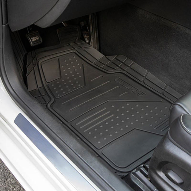 SPARCO CAR MATS PVC BLK 4PCS