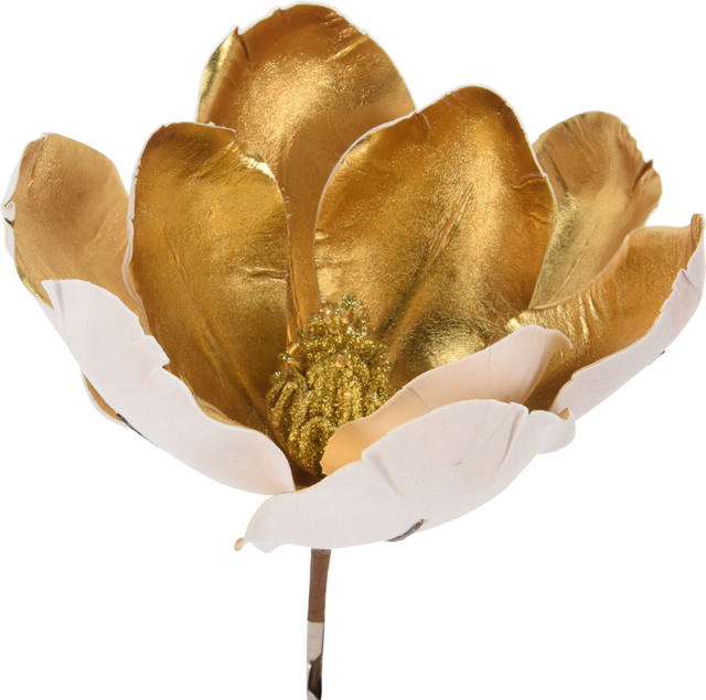 MAGNOLIA ON CLIP ΧΡΥΣΟ 22CM