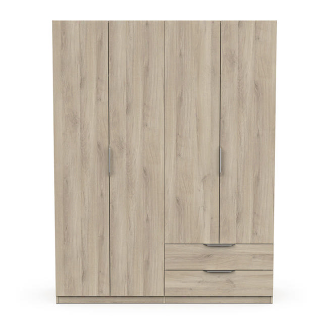 GHOST WARDROBE 4DRS/2DRW OAK