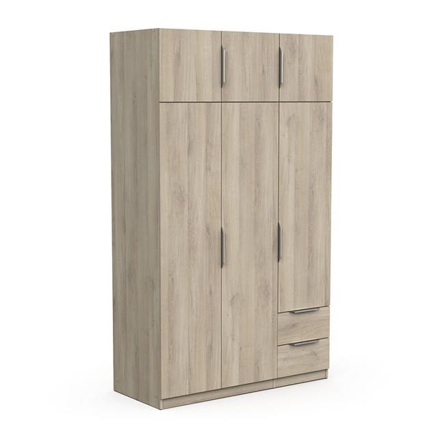 GHOST WARDROBE 6DRS OAK