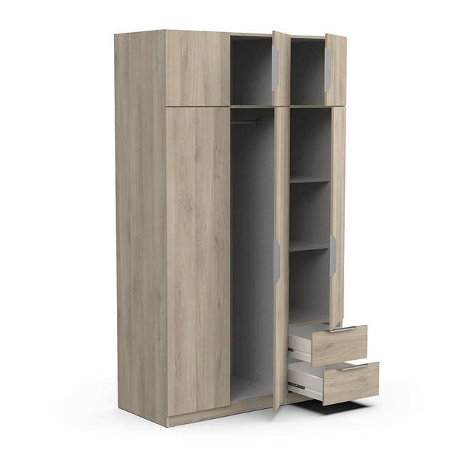 GHOST WARDROBE 6DRS OAK