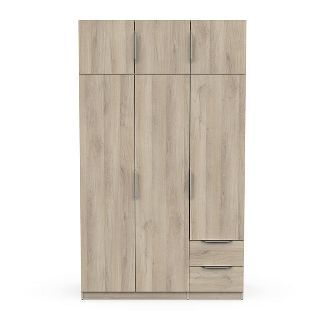 GHOST WARDROBE 6DRS OAK