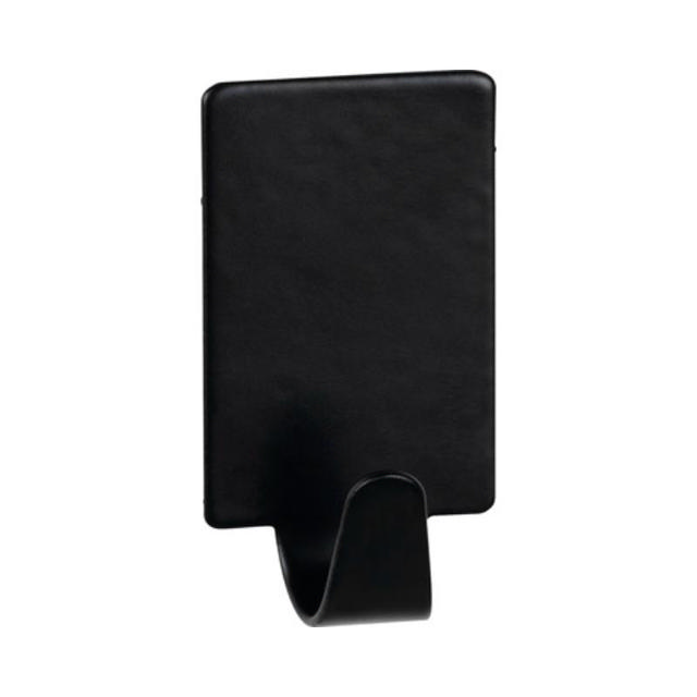 WE RECTANGLE HOOK S/S 4PC BLK