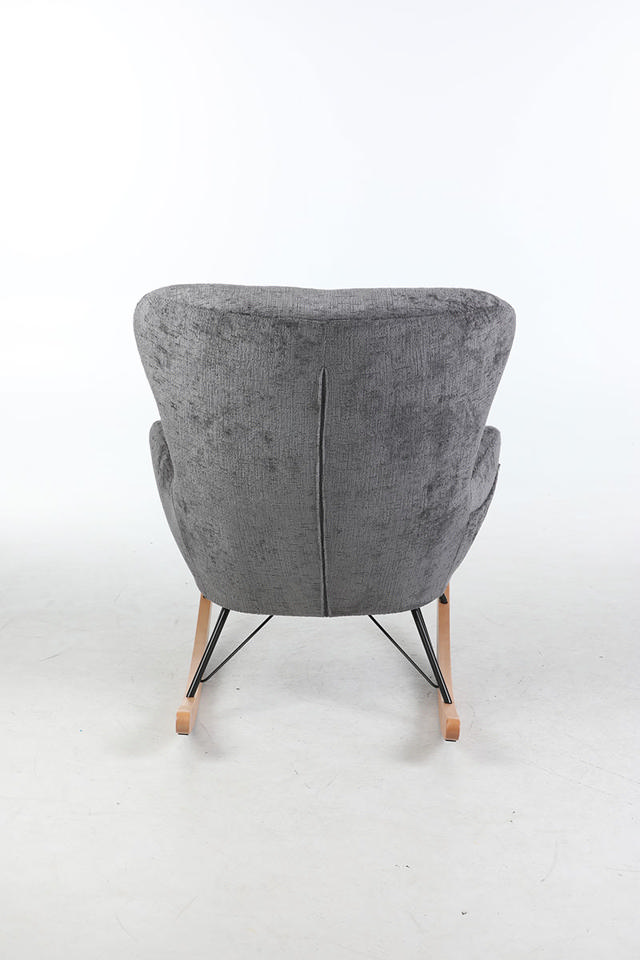 CHRIS ROCKING ARMCHAIR GREY