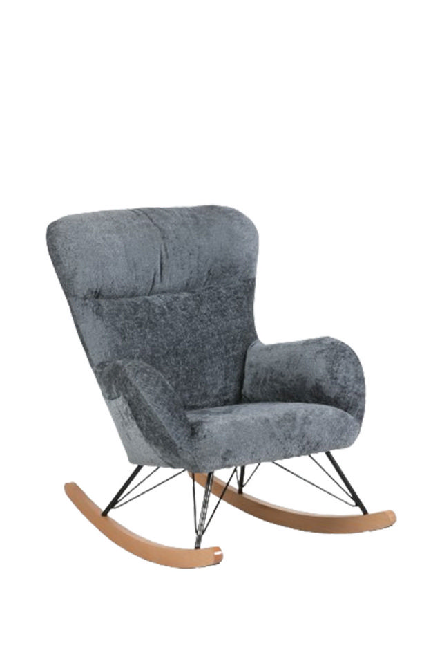 CHRIS ROCKING ARMCHAIR BLUE