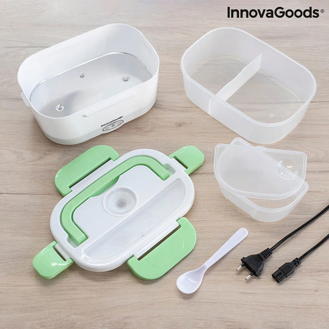 INNOVAGOODS ELECTRIC LUNCH BOX WITH INFRA-RED HEAT SYSTEM - 1.05L