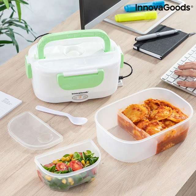 INNOVAGOODS ELECTRIC LUNCH BOX WITH INFRA-RED HEAT SYSTEM - 1.05L