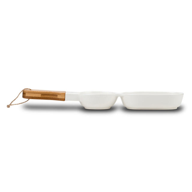 NAVA TERRESTRIAL 2 SECTIONS NUT BOWL WHITE