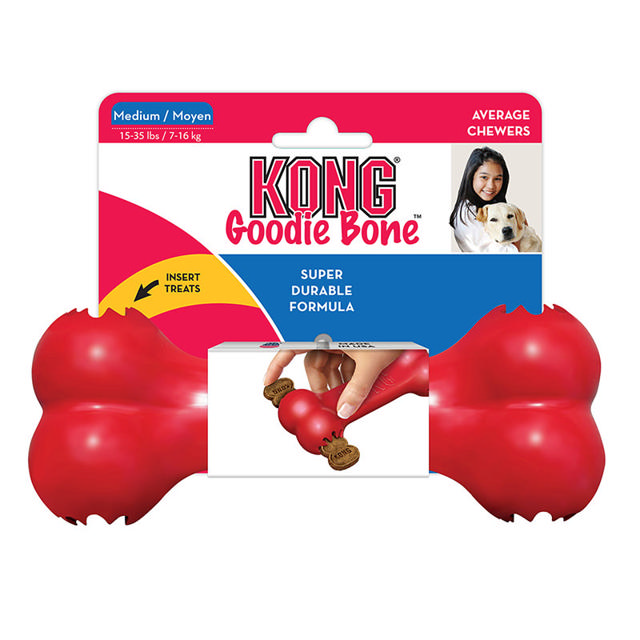 KONG GOODIE BONE M RED