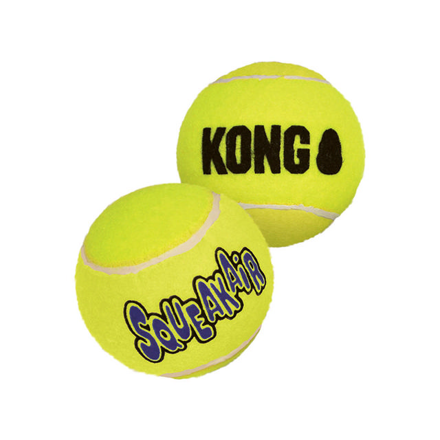 KONG AIR SQUEAKE TEN. BALLS 6P