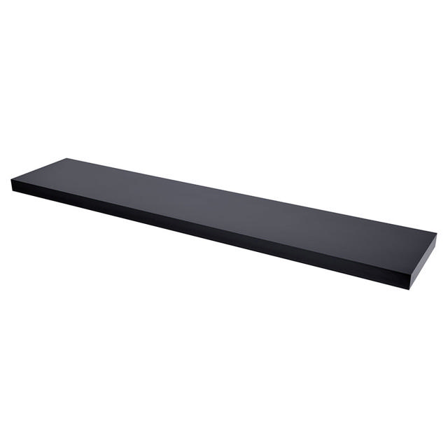  DURALINE SHELF XL4 118X23.5CM  LACQUERED BLACK