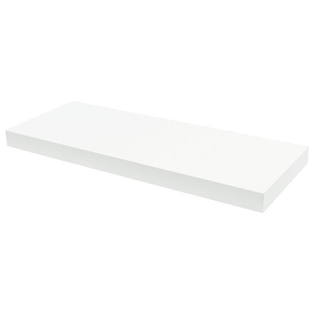 DURALINE FLOATING SHELF XL4 60X23.5CM LACQUERED WHITE