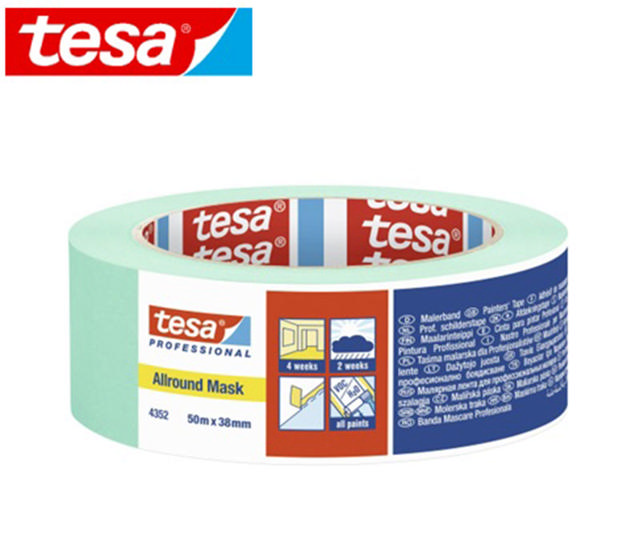 TESA MASKING TAPE OUTDOOR UV ALLROUND 50MX38MM BLUE