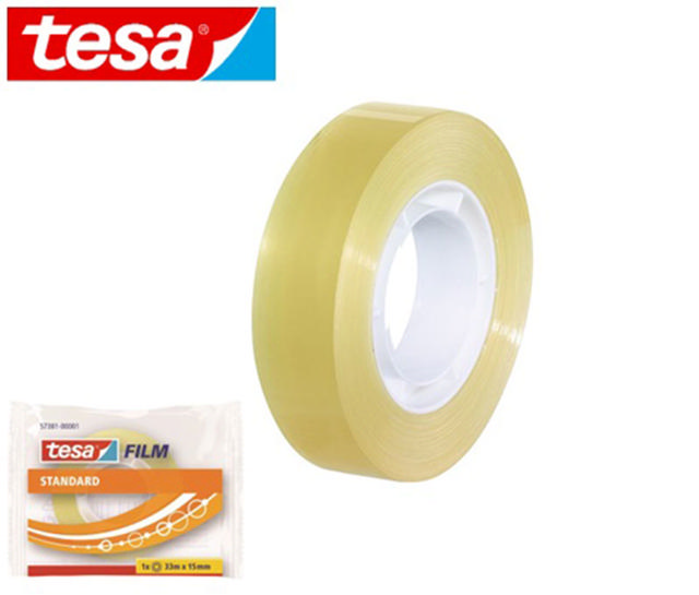 TESA FILM ΣΕΛΟΤΕΙΠ ΔΙΑΦΑΝΗ 33M x 15MM