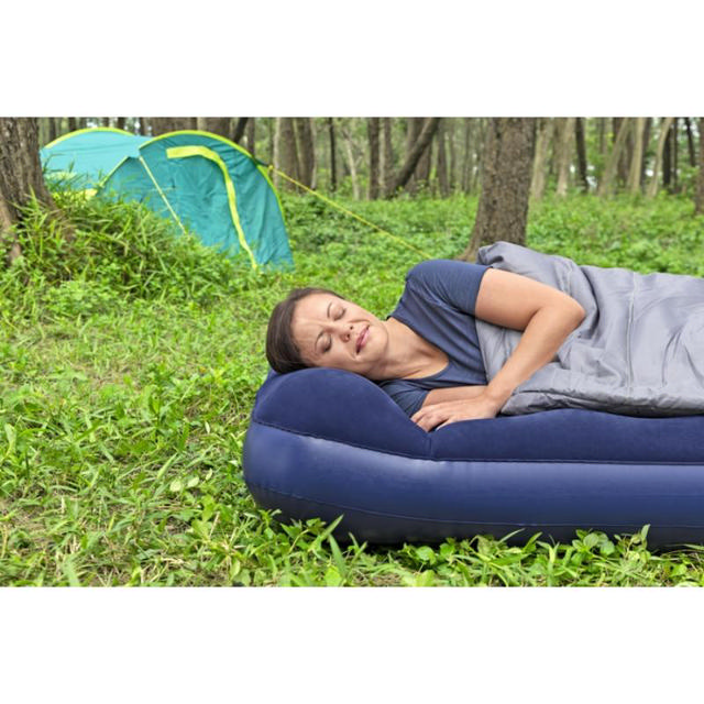 BESTWAY 67225 AIR MATTRESS FULL WITH BUILT-IN FOOT PUMP 191X137X28CM