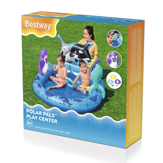 BESTWAY 53156 POLAR PALS PLAY CENTER 134X131X73CM