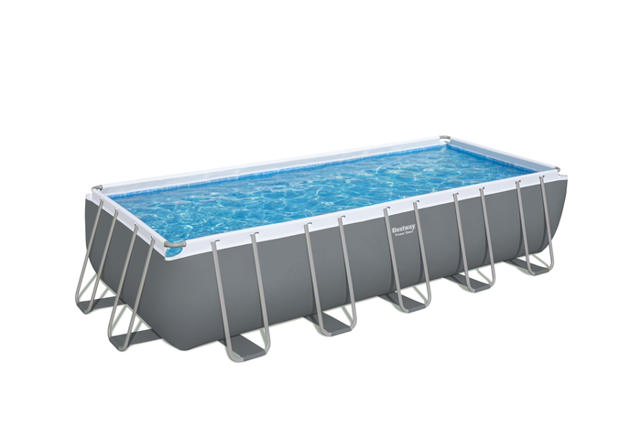 BESTWAY 5611Z POWER STEEL RECTANGULAR POOL SET 640X274X132CM