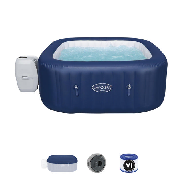 BESTWAY 60021 LAY-Z-SPA HAWAII AIRJET ΦΟΥΣΚΩΤΟ ΥΔΡΟΜΑΣΑΖ SPA 4-6 ΑΤΟΜΩΝ