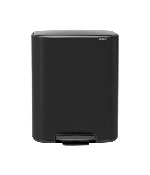 BRABANTIA BO PEDAL 2X30L MATT BLACK