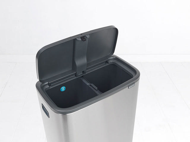 BRABANTIA BO TOUCH BIN HI2X30L MATT STEEL