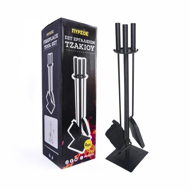 PYRSOS FIREPLACE TOOL SET 