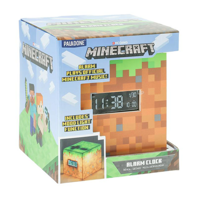 PALADONE MINECRAFT ALARM CLOCK