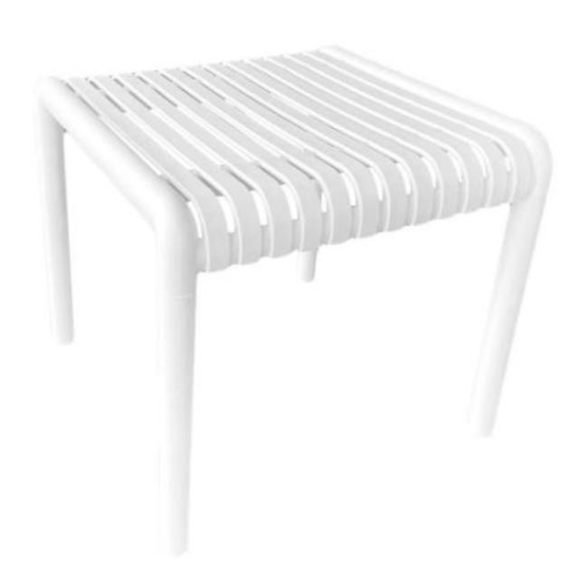 ANGELIC OUTDOOR TABLE - WHITE