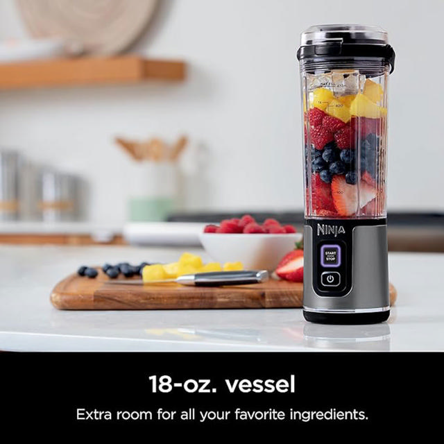 NINJA COMPACT PORTABLE BLENDER BLACK 