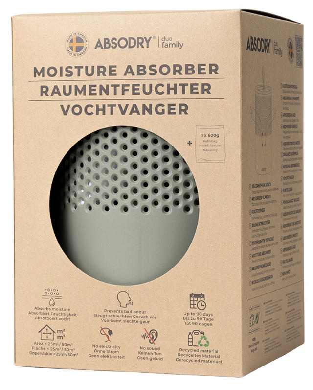 ABSODRY DUO MOISTURE GREEN