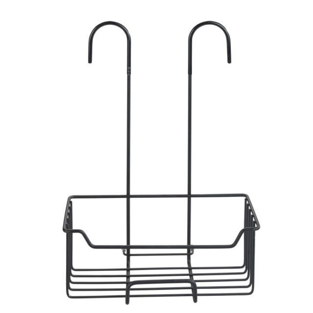 WENKO STAINLESS STEEL THERMOSTATIC-SHOWER CADDY MILO MATT BLACK