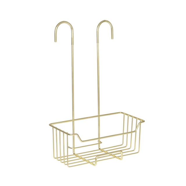 WENKO STAINLESS STEEL THERMOSTATIC-SHOWER CADDY MILO MATT GOLD