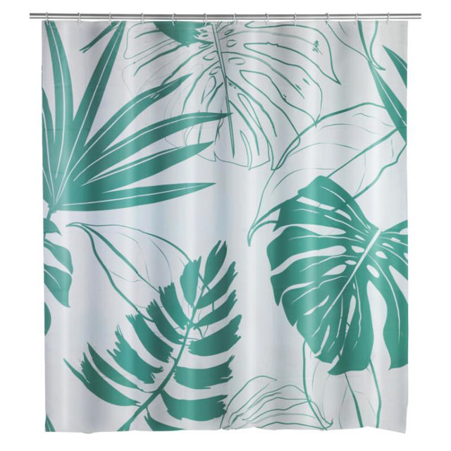 WENKO SHOWER CURTAIN 180X200CM PEVA BRASIL GREEN