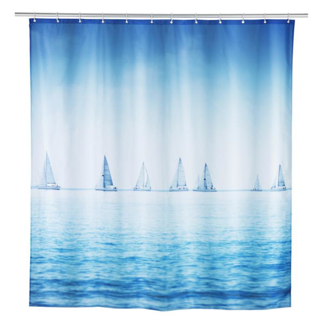 WENKO SHOWER CURTAIN 180X200 TEXTILE SALCEDO 