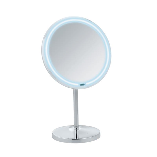 WENKO LED STANDING COSMETIC MIRROR ONNO CHROME 20CM